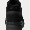 Adidași Ralph Lauren Court Mid Pro pentru bărbați negri/negri