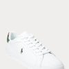 Adidași Ralph Lauren Heritage Court II alb/camuș pentru bărbați