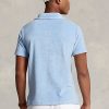 AZURE Cămăși polo Ralph Lauren personalizate pentru bărbați, slim Fit Terry AZURE Cămăși polo Ralph Lauren personalizate pentru bărbați, slim Fit Terry