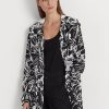 Blancă de vânt cu glugă cu glugă, negru/alb, Ralph Lauren Floral Ripstop Blancă de vânt cu glugă cu glugă, negru/alb, Ralph Lauren Floral Ripstop