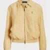 Blazer de vânt Ralph Lauren din kaki pentru femei Blazer de vânt Ralph Lauren din kaki pentru femei