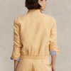 Blazer de vânt Ralph Lauren din kaki pentru femei Blazer de vânt Ralph Lauren din kaki pentru femei