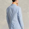 Blazere de costum Ralph Lauren Chambray pentru bărbați albaștri Blazere de costum Ralph Lauren Chambray pentru bărbați albaștri