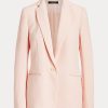 Blazere de damă roz Ralph Lauren Georgette Blazere de damă roz Ralph Lauren Georgette
