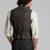 Blazere gri pentru bărbați Ralph Lauren în carouri din mătase și in Blazere gri pentru bărbați Ralph Lauren în carouri din mătase și in