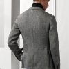 Blazere sport cu oase de pește lucrate manual Ralph Lauren Kent gri pentru bărbați Blazere sport cu oase de pește lucrate manual Ralph Lauren Kent gri pentru bărbați