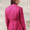 Blazere sport Ralph Lauren Kent roz pentru bărbați, cu țesătură de in și mătase Blazere sport Ralph Lauren Kent roz pentru bărbați, cu țesătură de in și mătase