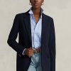 Blazere stretch cu doi nasturi Ralph Lauren pentru femei bleumarin Blazere stretch cu doi nasturi Ralph Lauren pentru femei bleumarin