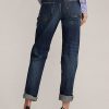 Blugi albaștri Ralph Lauren 320 Boyfriend de damă Blugi albaștri Ralph Lauren 320 Boyfriend de damă