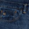 Blugi albaștri Ralph Lauren slim Fit Eastridge Selvedge pentru bărbați Blugi albaștri Ralph Lauren slim Fit Eastridge Selvedge pentru bărbați