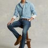 Blugi albaștri Ralph Lauren Sullivan Slim Performance Stretch pentru bărbați Blugi albaștri Ralph Lauren Sullivan Slim Performance Stretch pentru bărbați
