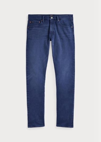 Blugi albaștri Ralph Lauren Sullivan slim stretch pentru bărbați