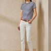 Blugi albi pentru femei Ralph Lauren 400 Matchstick Blugi albi pentru femei Ralph Lauren 400 Matchstick
