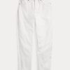 Blugi albi Ralph Lauren Morcov de damă Blugi albi Ralph Lauren Morcov de damă