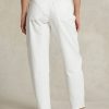 Blugi albi Ralph Lauren Morcov de damă Blugi albi Ralph Lauren Morcov de damă
