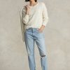 Blugi AZURE pentru femei Ralph Lauren Avery Blugi AZURE pentru femei Ralph Lauren Avery