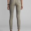 Blugi gri de damă Ralph Lauren Stretch High Skinny Distressed