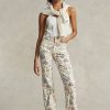 Blugi Jenn Flare pentru femei Ralph Lauren cu imprimeu floral Blugi Jenn Flare pentru femei Ralph Lauren cu imprimeu floral