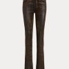 Blugi maro pentru femei Ralph Lauren 160 Slim Blugi maro pentru femei Ralph Lauren 160 Slim