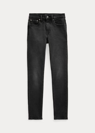 Blugi negri de damă Ralph Lauren Tompkins skinny