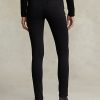 Blugi negri de damă Ralph Lauren Tompkins skinny