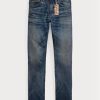 Blugi pentru bărbați albaștri Ralph Lauren slim Fit Belgrade Blugi pentru bărbați albaștri Ralph Lauren slim Fit Belgrade