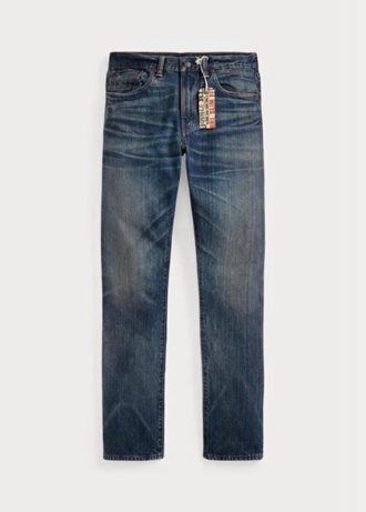 Blugi pentru bărbați albaștri Ralph Lauren slim Fit Belgrade