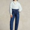 Blugi pentru femei Ralph Lauren Paperbag Jogger