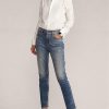 Blugi skinny cu talie mare Ralph Lauren 861 de damă albaștri Blugi skinny cu talie mare Ralph Lauren 861 de damă albaștri