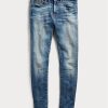 Blugi skinny stretch Ralph Lauren de damă albaștri