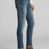 Blugi skinny stretch Ralph Lauren de damă albaștri