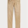 Blugi slim stretch Ralph Lauren Sullivan pentru bărbați kaki Blugi slim stretch Ralph Lauren Sullivan pentru bărbați kaki
