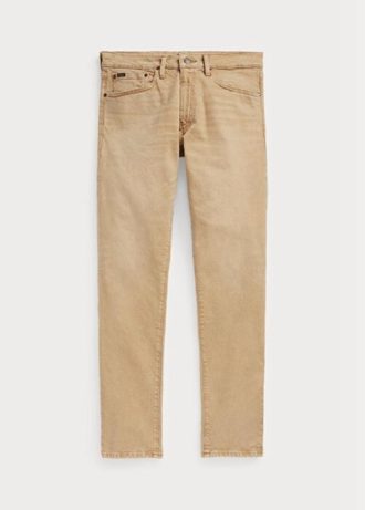 Blugi slim stretch Ralph Lauren Sullivan pentru bărbați kaki