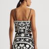 Bluză de damă neagră/albă, brodate, fără mâneci, brodate Ralph Lauren Bluză de damă neagră/albă, brodate, fără mâneci, brodate Ralph Lauren