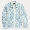 Bluză din bumbac cu broderie florală Ralph Lauren pentru femei, multicolore Bluză din bumbac cu broderie florală Ralph Lauren pentru femei, multicolore