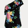 Bluze cu un singur umăr din jerseu floral Ralph Lauren, multicolore Bluze cu un singur umăr din jerseu floral Ralph Lauren, multicolore
