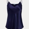 Bluze pentru femei Ralph Lauren, din mătase, cu camisole Bluze pentru femei Ralph Lauren, din mătase, cu camisole