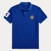 Bluze polo Ralph Lauren Classic Fit Polo Crest Mesh pentru bărbați Bluze polo Ralph Lauren Classic Fit Polo Crest Mesh pentru bărbați