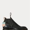Cizme Chelsea din piele, lupată manual, pentru bărbați, Ralph Lauren Cizme Chelsea din piele, lupată manual, pentru bărbați, Ralph Lauren