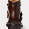 Cizme maro închis Ralph Lauren Dimicia Welington pentru damă