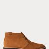 Cizme maro Ralph Lauren Talan Suede Chukka pentru bărbați Cizme maro Ralph Lauren Talan Suede Chukka pentru bărbați