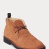 Cizme maro Ralph Lauren Talan Suede Chukka pentru bărbați Cizme maro Ralph Lauren Talan Suede Chukka pentru bărbați