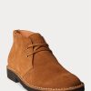 Cizme maro Ralph Lauren Talan Suede Chukka pentru bărbați Cizme maro Ralph Lauren Talan Suede Chukka pentru bărbați