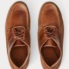 Cizme mocasin în stil Chukka din piele Ralph Lauren maro pentru bărbați