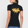 Cămașă polo neagră pentru femei Ralph Lauren Cămașă polo neagră pentru femei Ralph Lauren