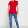 Cămașă polo roșie pentru femei Ralph Lauren Cămașă polo roșie pentru femei Ralph Lauren