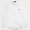 Cămăși albe pentru bărbați Ralph Lauren, cu ochiuri de greutate pana Cămăși albe pentru bărbați Ralph Lauren, cu ochiuri de greutate pana