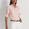 Cămăși de in roz pentru femei Ralph Lauren