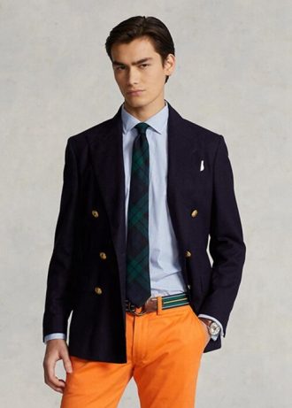 Cămăși formale de performanță cu dungi Ralph Lauren, personalizate, pentru bărbați Cămăși formale de performanță cu dungi Ralph Lauren, personalizate, pentru bărbați