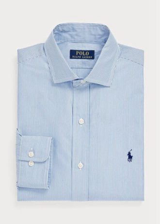 Cămăși formale de performanță cu dungi Ralph Lauren, personalizate, pentru bărbați Cămăși formale de performanță cu dungi Ralph Lauren, personalizate, pentru bărbați